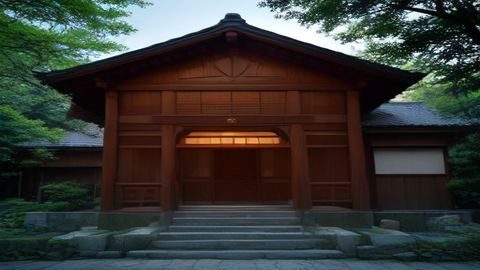 一位自由摄影师在咖啡馆里用笔记本电脑查看自己用免费在线建站工具搭建的作品集网站，屏幕上展示着精美的图片画廊页面，神情满意