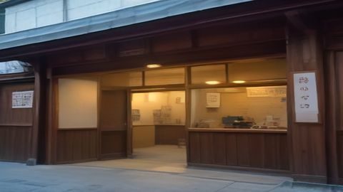 一家小型烘焙工作室的老板娘在店里用平板电脑展示自己用免费在线成网站工具建立的品牌官网，网站上有产品图片和预订表单，顾客正在旁边查看