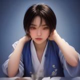 成网在线SEO与运营负责人赵玲的工作照，面前是数据分析大屏，正在研究搜索关键词趋势和用户行为数据